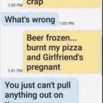 Screenshot of a funny text message fail with unexpected surprises.