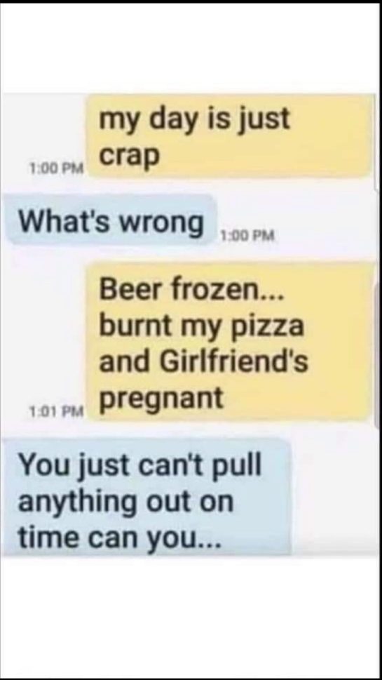 Screenshot of a funny text message fail with unexpected surprises.