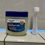 Petroleum jelly with prank voicemail about car warranty