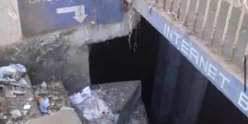 Meme of friends exploring a tunnel labeled as browsing history.