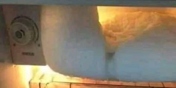 Watermelon with a face prank in fridge causes husband's heart attack