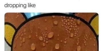 Teddy bear meme showing awkward expression about wrong dialogue choices.