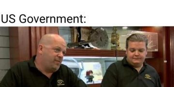 Meme about 18-year-olds asking for beer but only getting a gun offer.