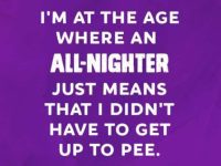 Funny adulting meme about what all-nighters mean now.