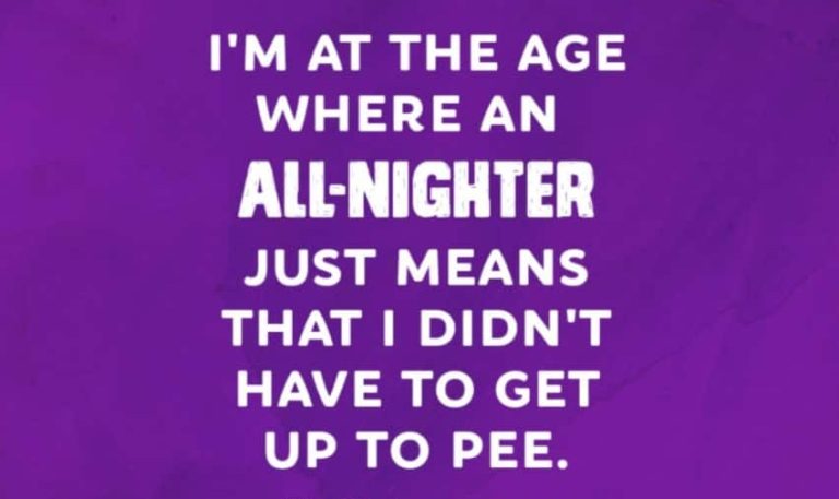 Funny adulting meme about what all-nighters mean now.