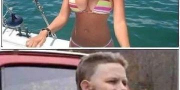 Man ready to help woman's boat because of General Lee reference.