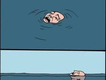 Person pretending to be busy as supervisor arrives, funny office meme