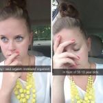 Teacher facepalms after classroom slip-up with wrong word.