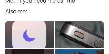 Meme showing Do Not Disturb settings and sleeping person