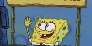 Cartoon character offers unconditional love and support for free.