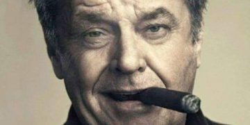 Man with a cigar and text about speaking the truth humorously