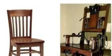 Acoustic vs. Electric chair meme with a twist of dark humor.