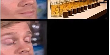 Meme of drinking leading to unexpected consequences and jail.