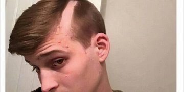 Guy with a funny haircut claiming he'll steal your girl, meme style.
