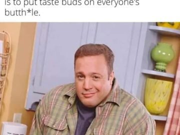 Man smirking after making a hilarious dark humor genie wish.