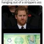 Man's awkward reaction to seeing Queen's face on cash at strip club.