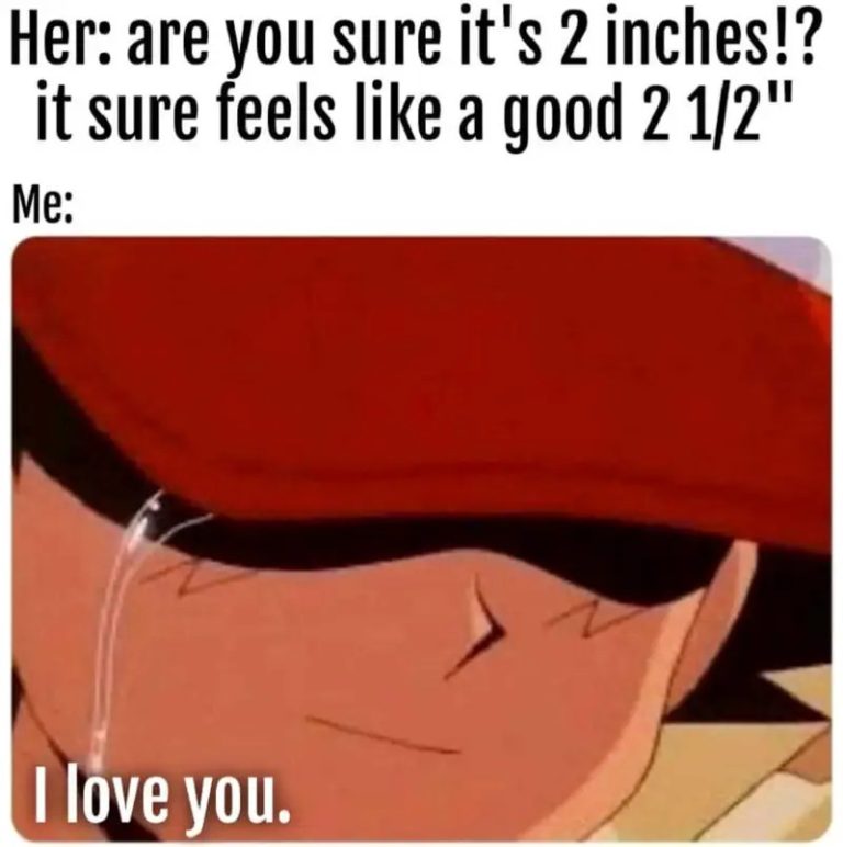 Anime character crying with humorous oversized expectations joke