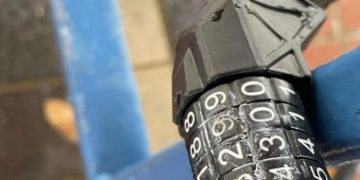 Bike lock glued shut, can't unlock bike prank fail.