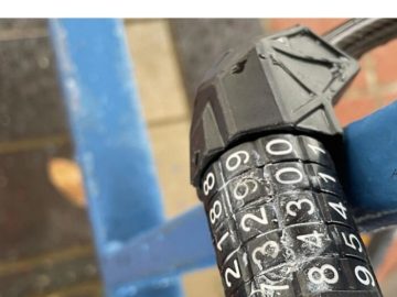 Bike lock glued shut, can't unlock bike prank fail.