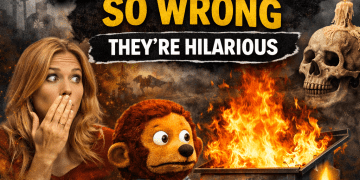 15 dark humor memes collage with grim reaper, clown, flames, and edgy joke text