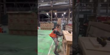 Thumbnail for Coworker Gets Hit With the Perfect Workplace Prank showing a funny workplace moment where a coworker gets caught off guard