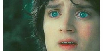 Surprised face when a co-worker announces they're leaving job.