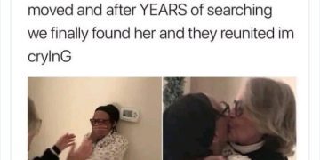 Grandma reunited with her best friend after 40 years apart.