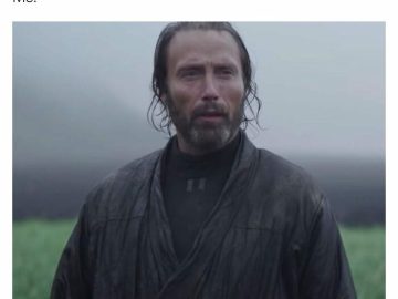 A pensive man justifying a life of meme browsing as peaceful.