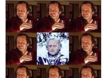 Meme of lasagna going from hot to freezing after microwave