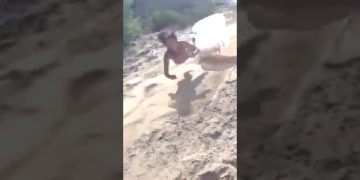 Thumbnail for Mud, Water and Instant Regret Fails showing a funny fail compilation with muddy wipeouts, slippery decisions, and water-side chaos