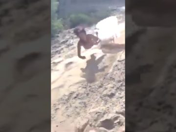 Thumbnail for Mud, Water and Instant Regret Fails showing a funny fail compilation with muddy wipeouts, slippery decisions, and water-side chaos