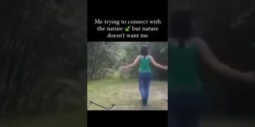 Thumbnail for Nature Had Other Plans for This Peaceful Moment showing a calm outdoor moment turning into an unexpected funny fail