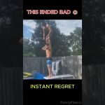 Thumbnail for Poolside Confidence Turned Into Instant Regret showing a funny poolside fail after someone stands on another person’s shoulders