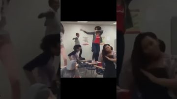 Thumbnail for a funny short showing a quick fail and an awkward moment with perfect comedic timing.