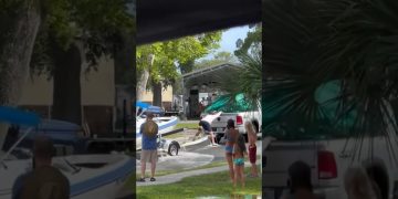 Thumbnail for Vacation Started With Instant Regret on the Water showing a funny travel mishap with boat chaos and a water fail