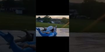 Thumbnail for Outdoor Wipeouts and Public Fails Gone Wrong Fast, a funny short featuring outdoor wipeouts, public embarrassment, water mishaps, and hoverboard chaos.