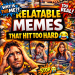 Relatable meme roundup thumbnail showing everyday life humor situations
