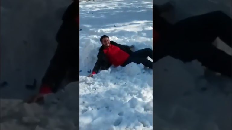 Funny YouTube Shorts video showing a simple calm moment quickly turning into unexpected chaos.
