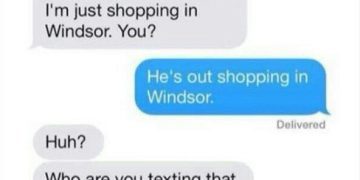Text message prank causing confusion between friends