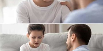 Child asking dad if he's adopted; dad's dark humor reply.