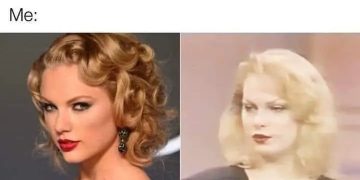 Meme of two women comparing conspiracy theorist levels