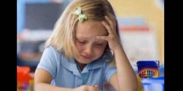 Child stressed over crayons, relatable email response meme.