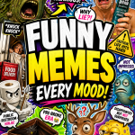 A chaotic funny meme roundup thumbnail with bold text and exaggerated reaction-style meme moments
