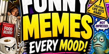 A chaotic funny meme roundup thumbnail with bold text and exaggerated reaction-style meme moments
