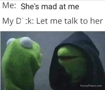 Kermit the Frog meme with a hooded doppelganger in a humorous scene.