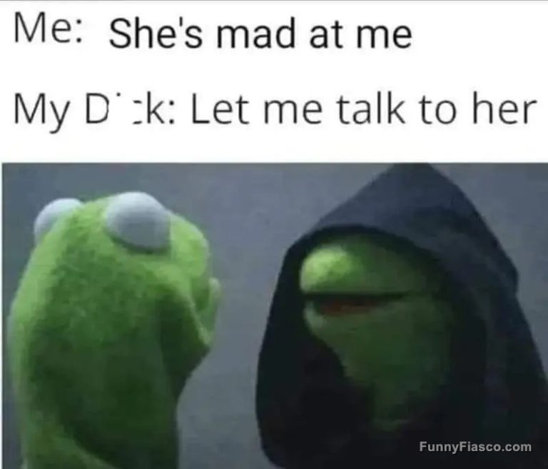 Kermit the Frog meme with a hooded doppelganger in a humorous scene.