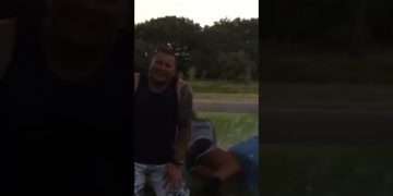 Funny fails video thumbnail featuring chaotic gym moments, snow wipeouts, and public mishaps