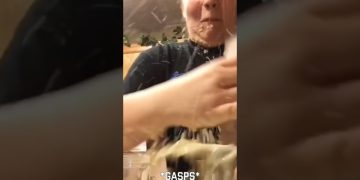 Funny YouTube Shorts moment showing a small decision quickly turning into instant regret.