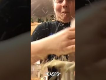 Funny YouTube Shorts moment showing a small decision quickly turning into instant regret.