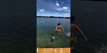 Funny video thumbnail showing a moment that escalates quickly into an instant regret fail